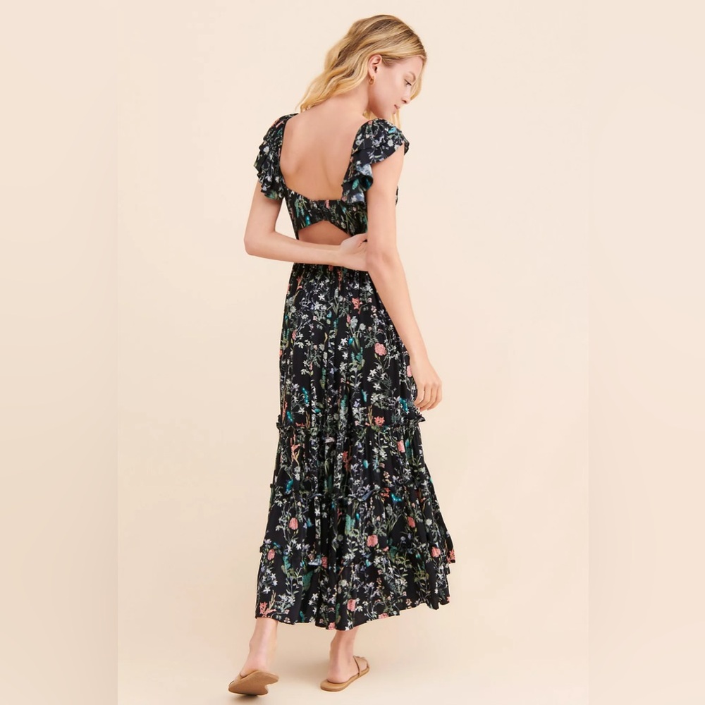 Let Me Be sweatheart floral maxi dress - Picture 2 of 9